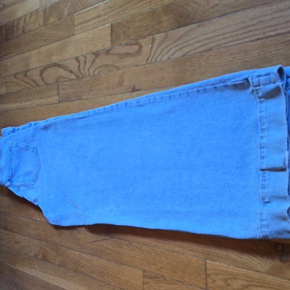 a.n.a Women's  High Rise Wide Leg Size 4 Light Blue Jeans - Picture 2 of 10